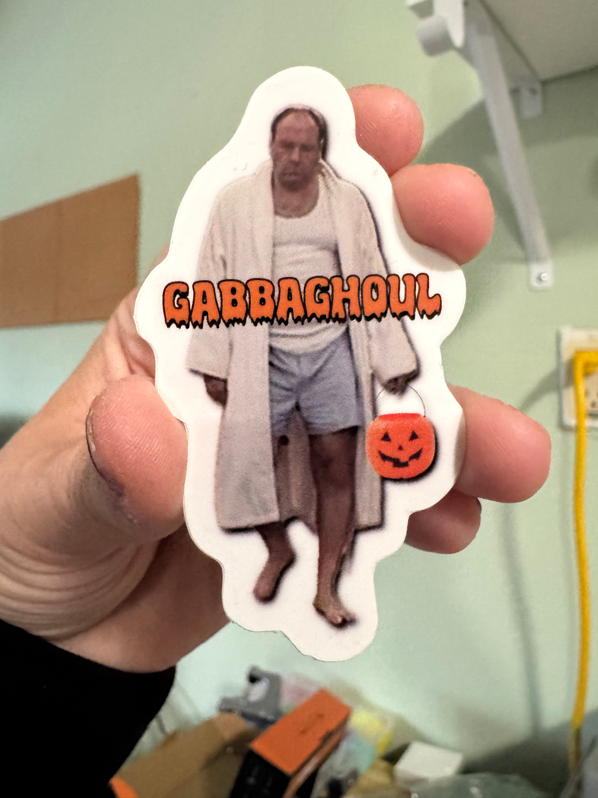 Gabbaghoul sticker