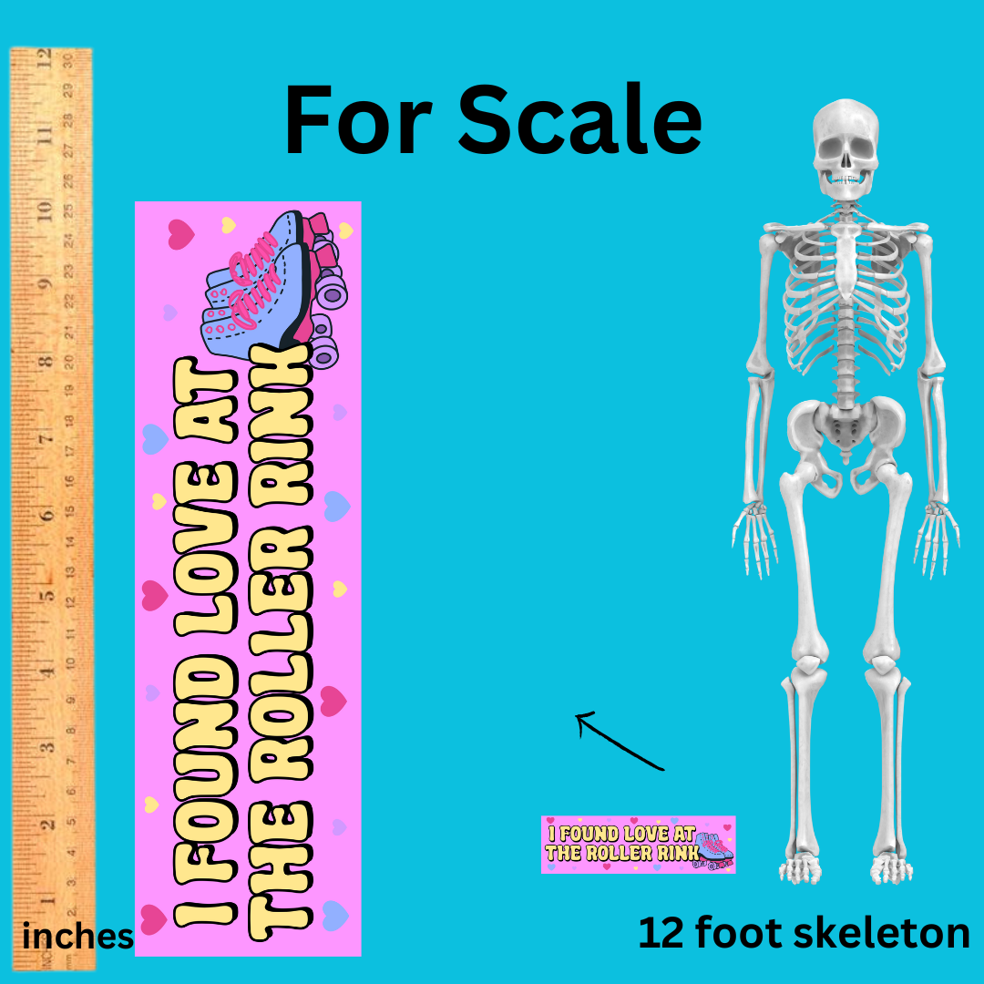 I found love at the roller rink bumper