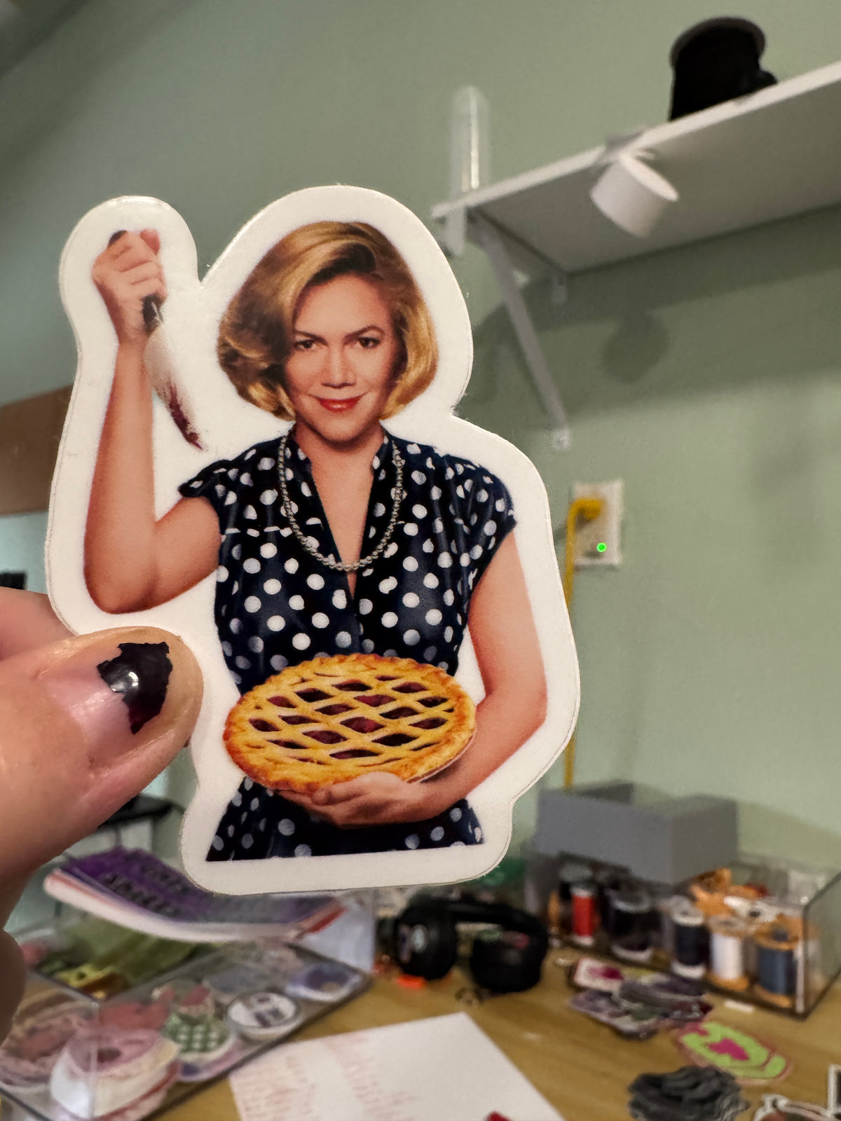 Serial mom sticker