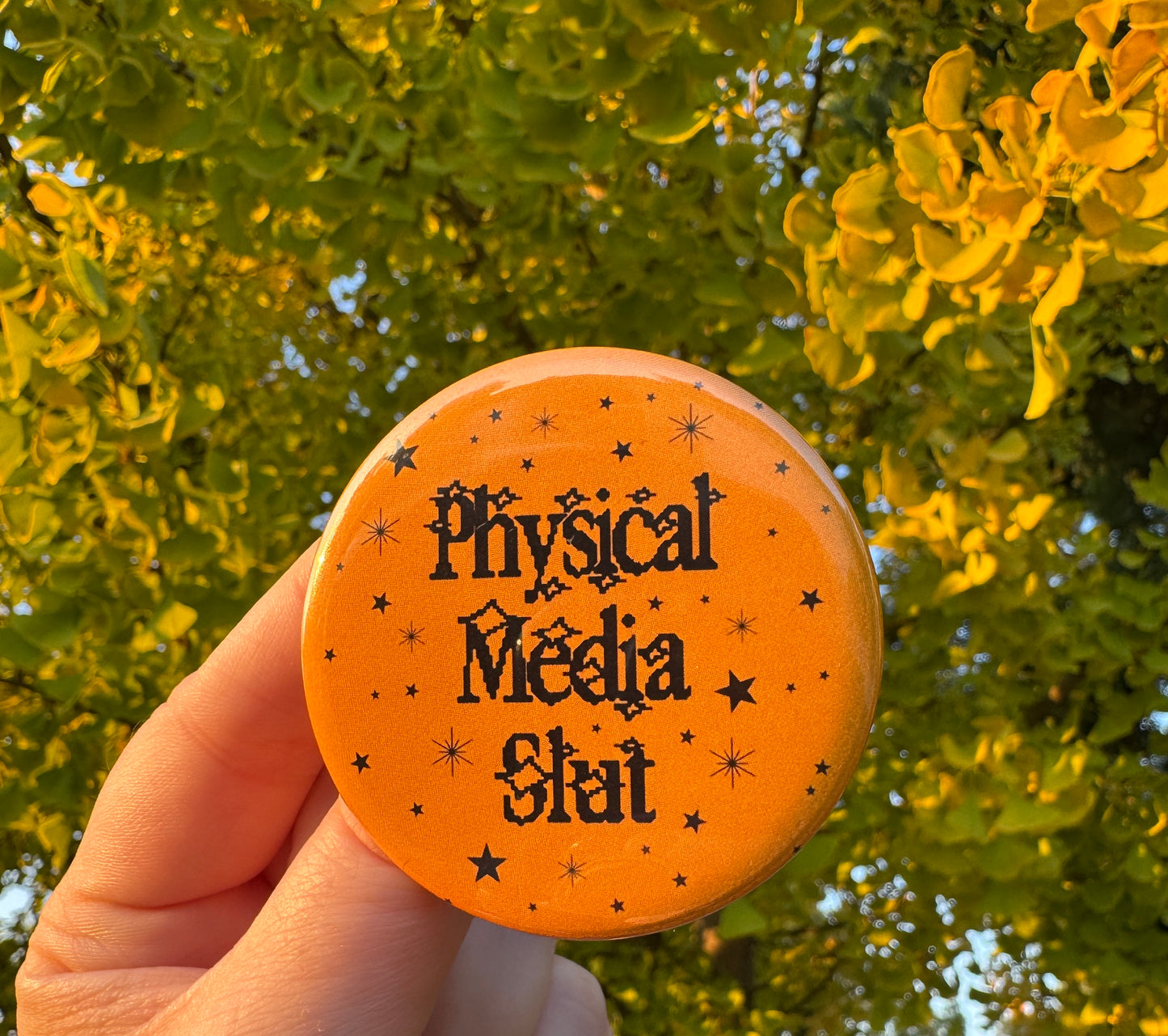 Physical Media Slut Button