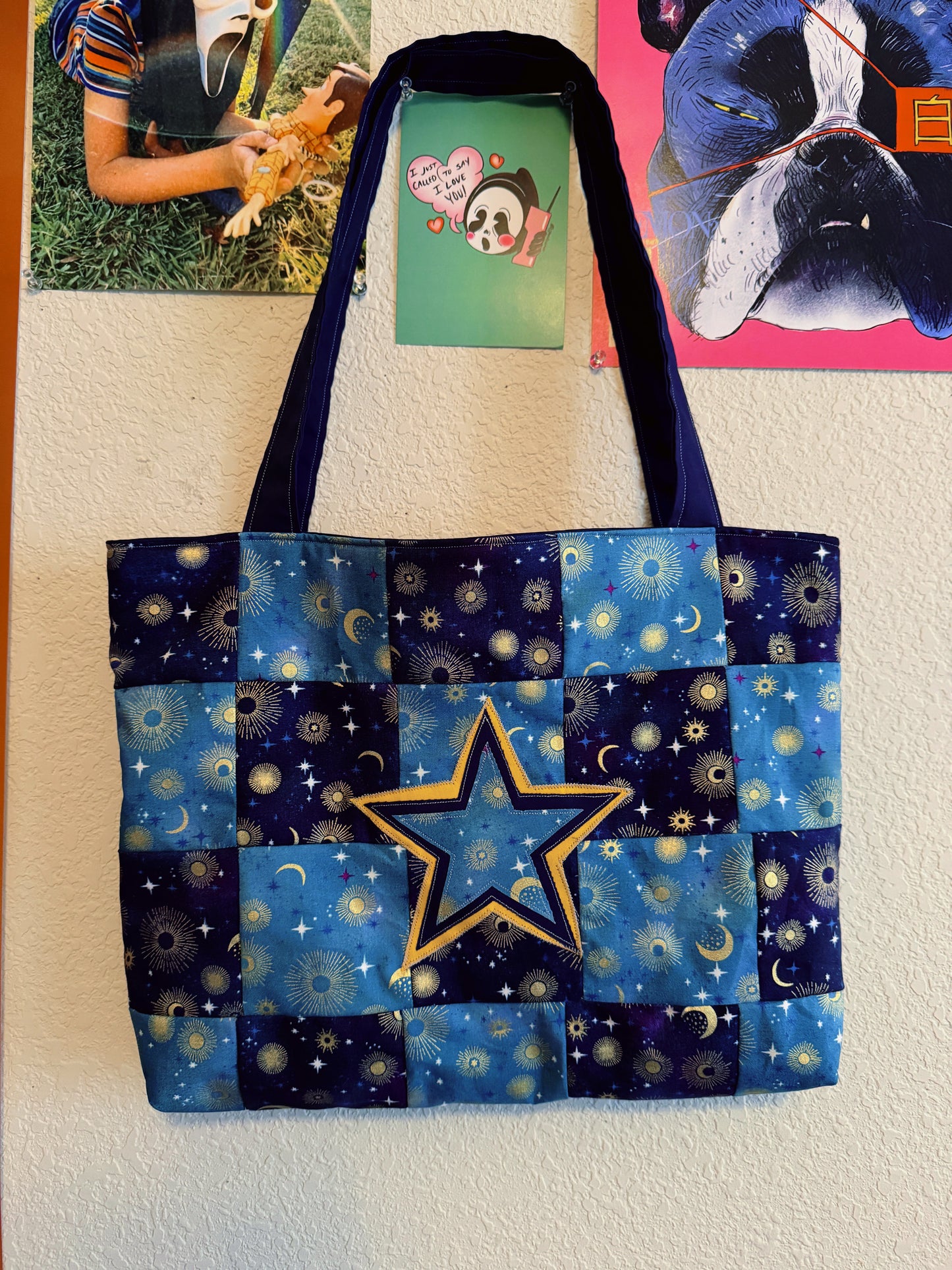 Starburst tote bag