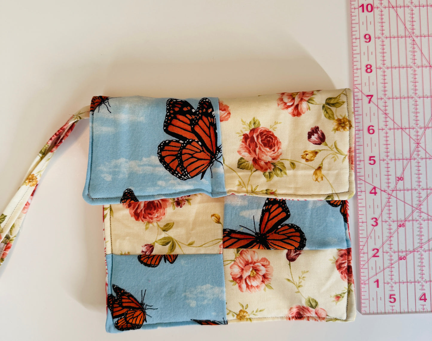 butterfly puff pouch