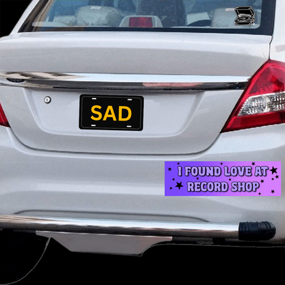 I found love at the record shop bumper