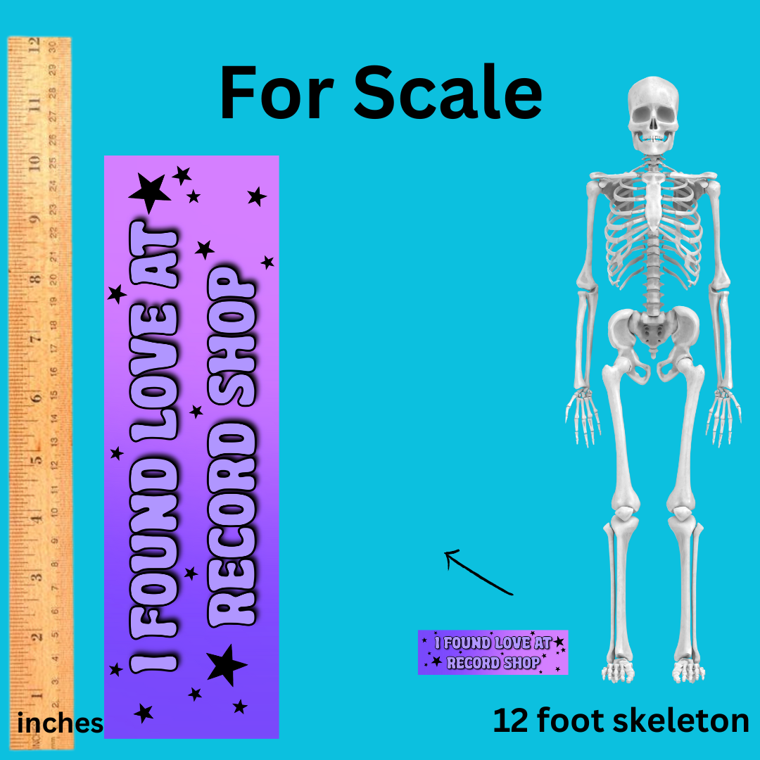 I found love at the record shop bumper