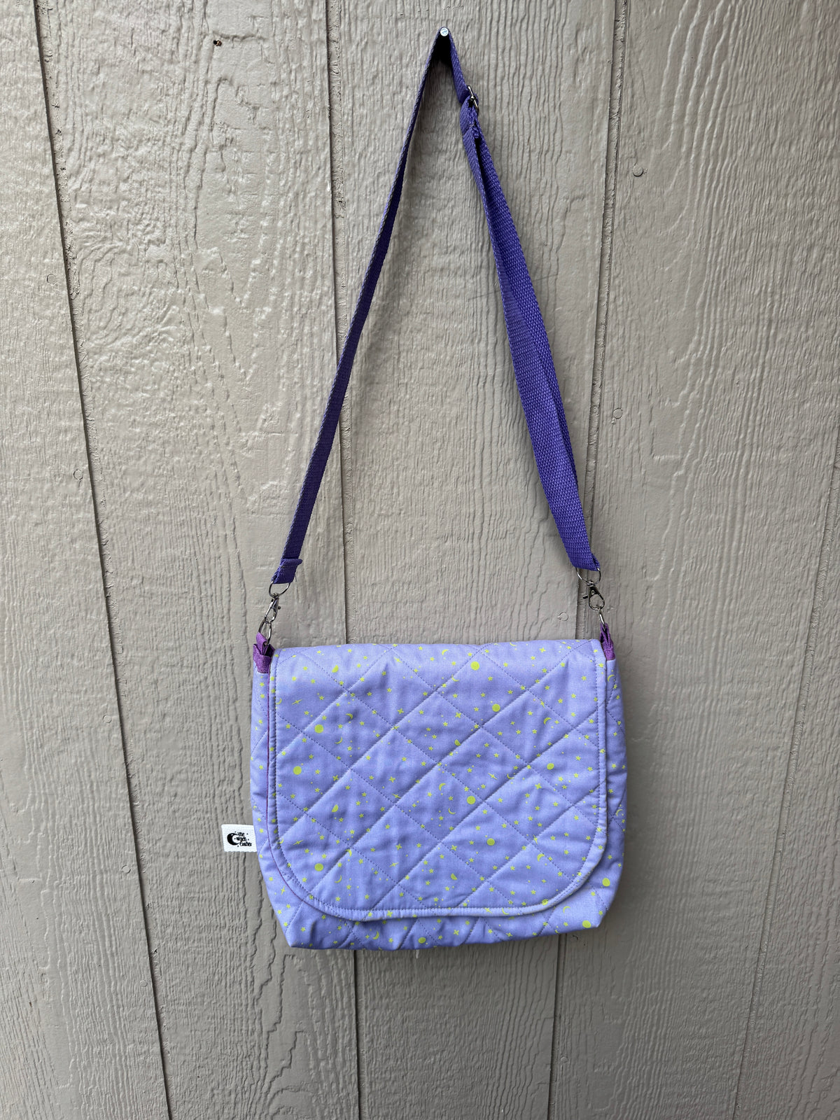 Little pastel star love letter messenger bag