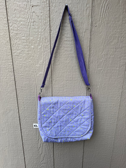 Little pastel star love letter messenger bag