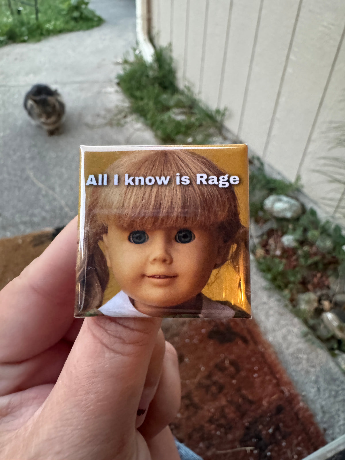 All I know is rage square button