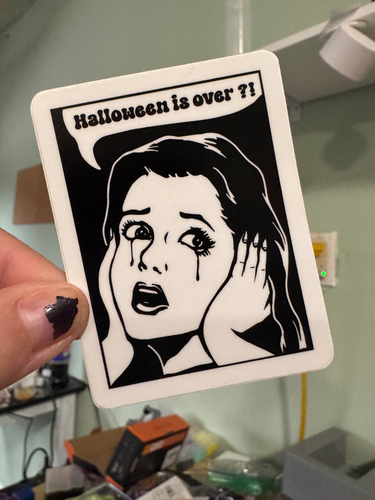 Halloween is over?!