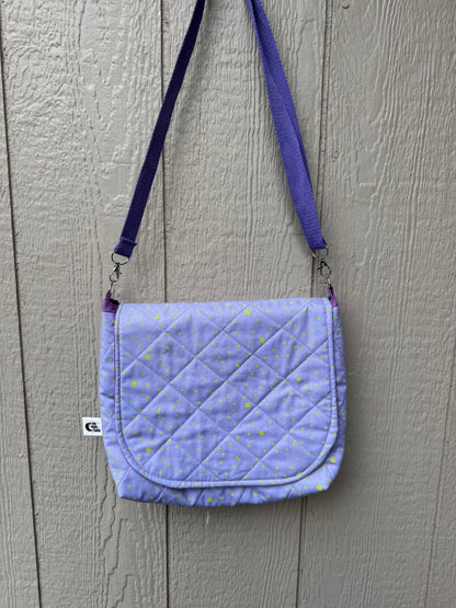Little pastel star love letter messenger bag