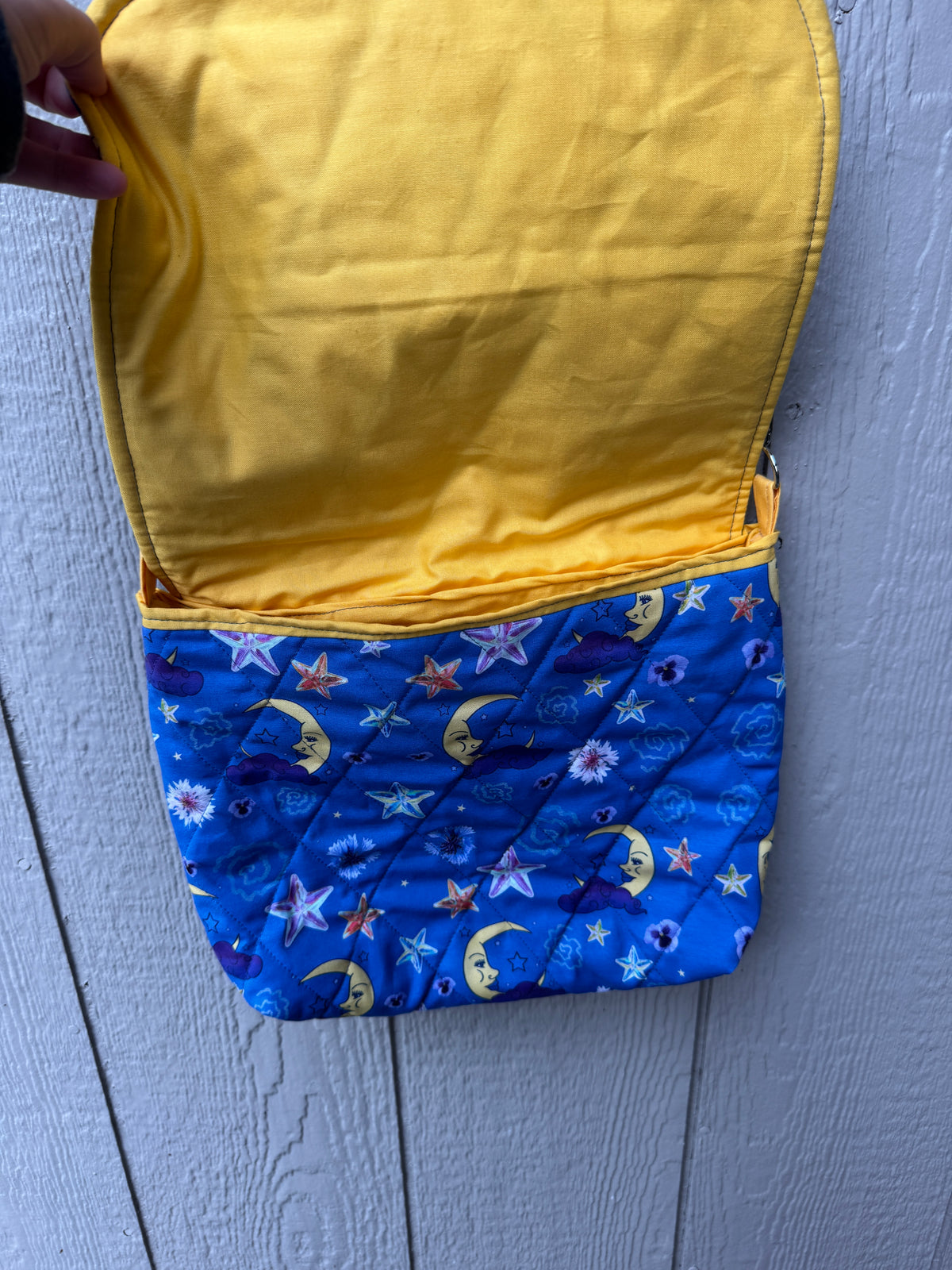 Garden Moon Love Letter messenger Bag