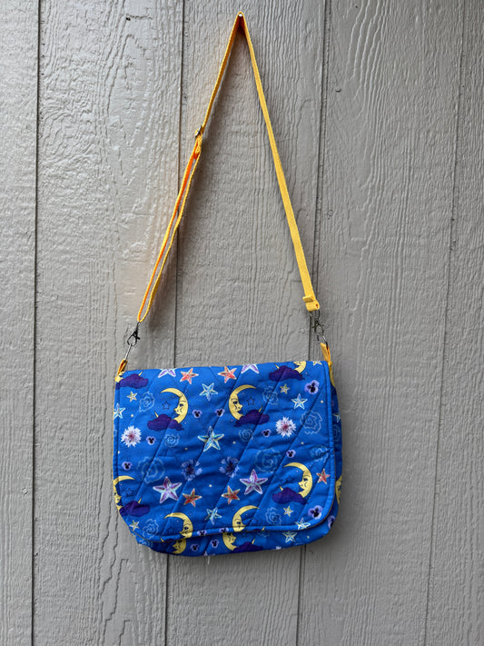Garden Moon Love Letter messenger Bag
