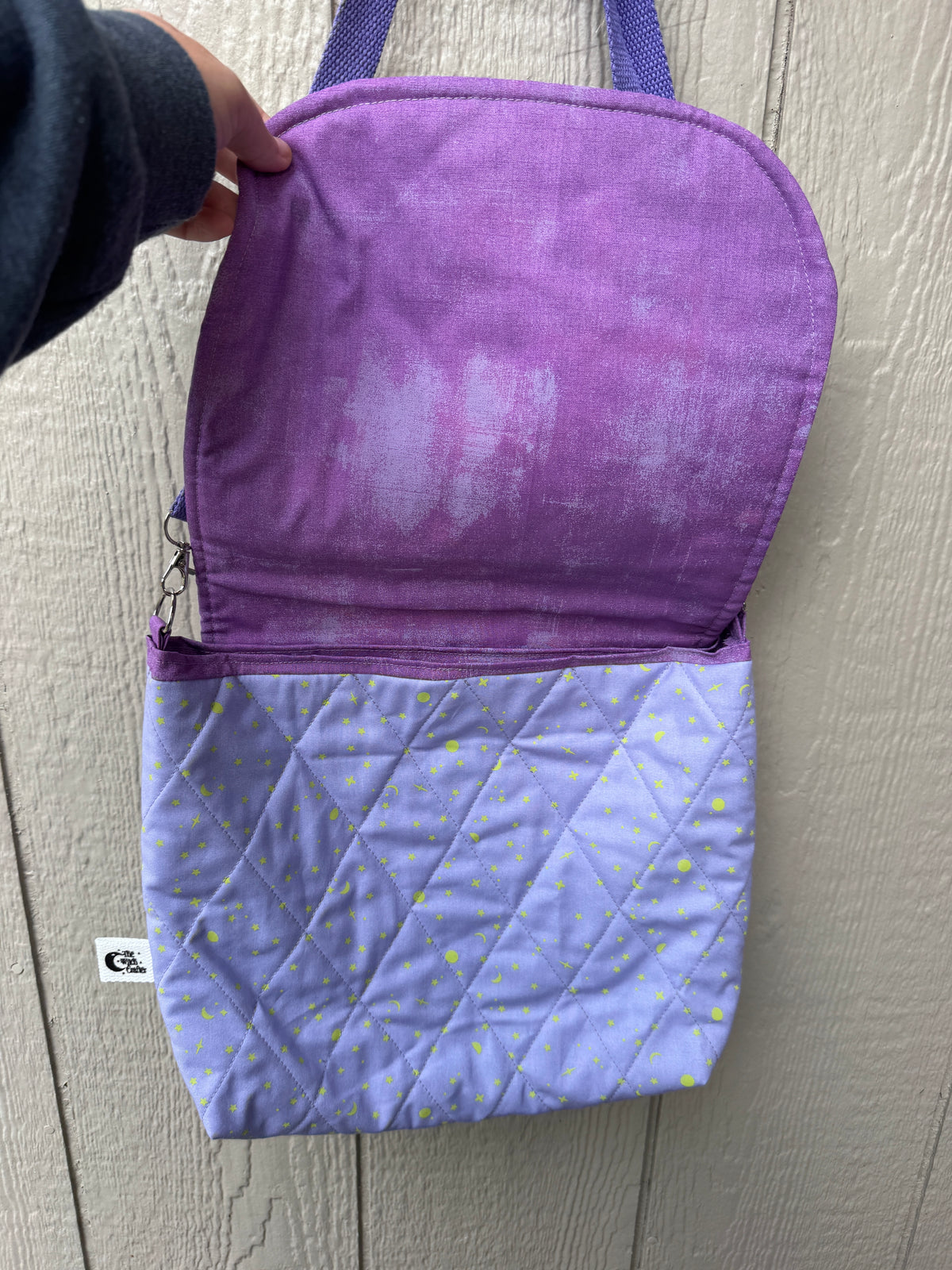 Little pastel star love letter messenger bag