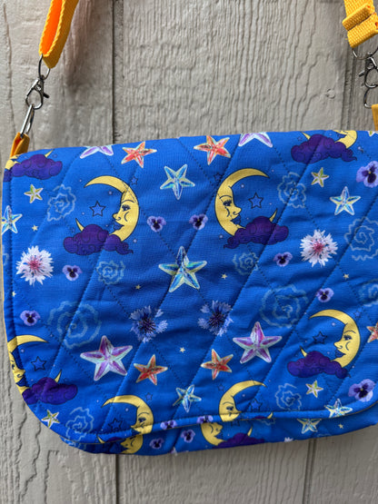 Garden Moon Love Letter messenger Bag