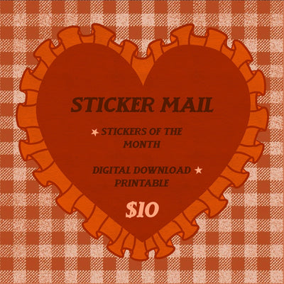 Mail Club Sticker Mail