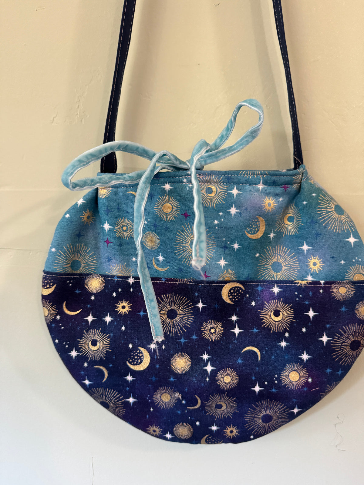 Celestial round purse