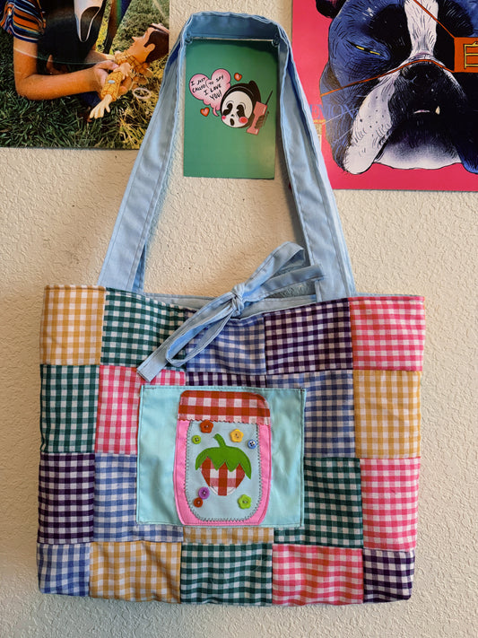 Strawberry Jam Tote Bag