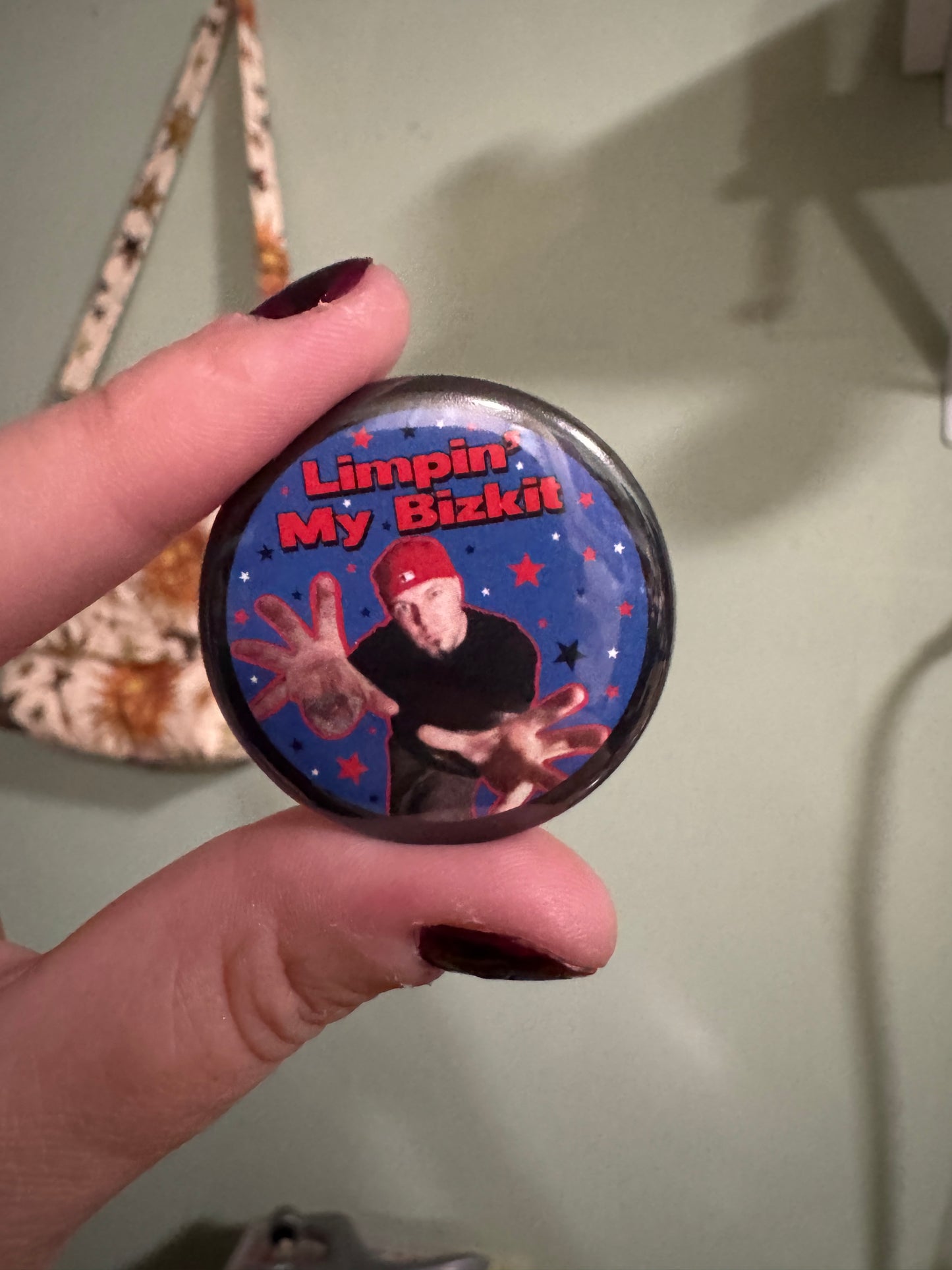 Limpin' my Bizkit Button