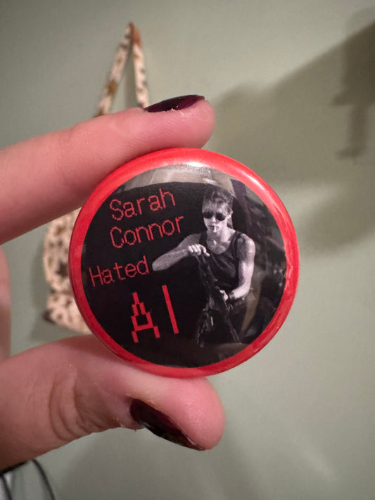 Sarah Conner hated AI button