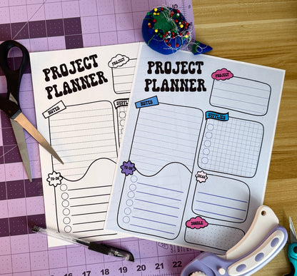 PRINTABLE PROJECT PLANNER
