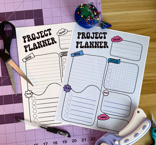 PRINTABLE PROJECT PLANNER