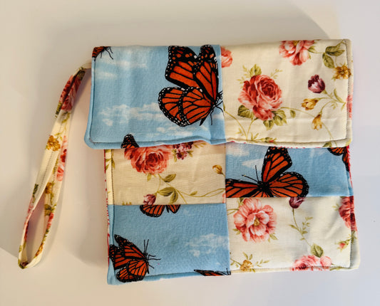 butterfly puff pouch