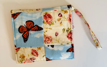 butterfly puff pouch