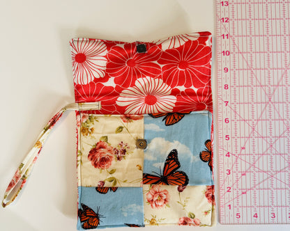 butterfly puff pouch