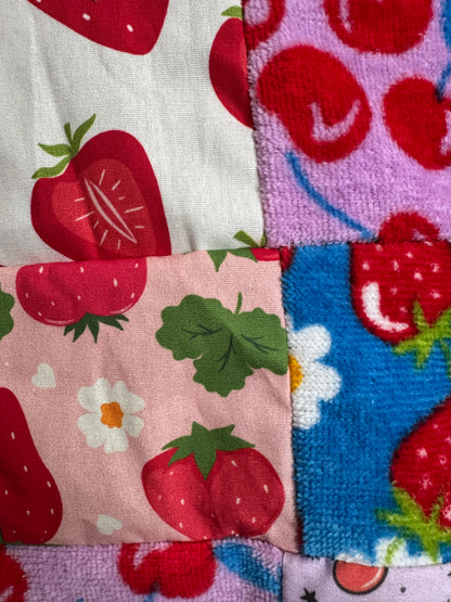 strawberry cutie tote bag