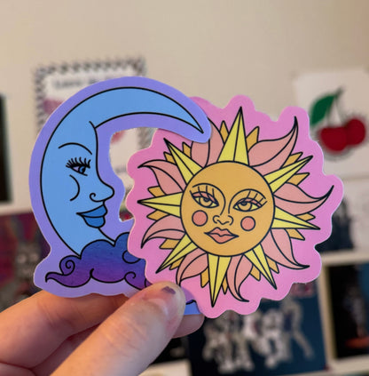 SUN & MOON STICKERS
