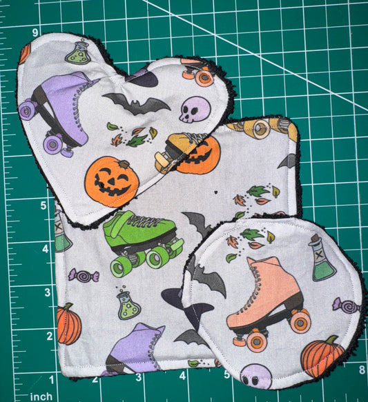 Halloween roller-skates washable makeup wipes