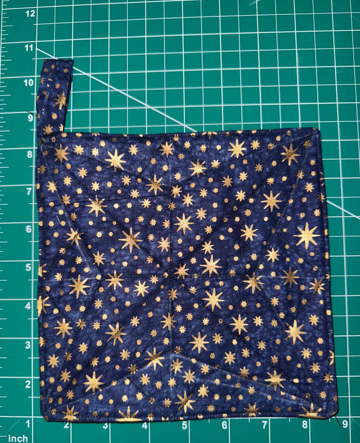 starry pot holder