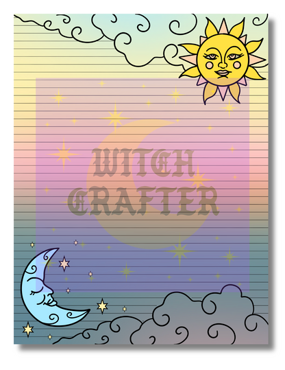 PRINTABLE WHIMSIGOTH STATIONARY PAGES