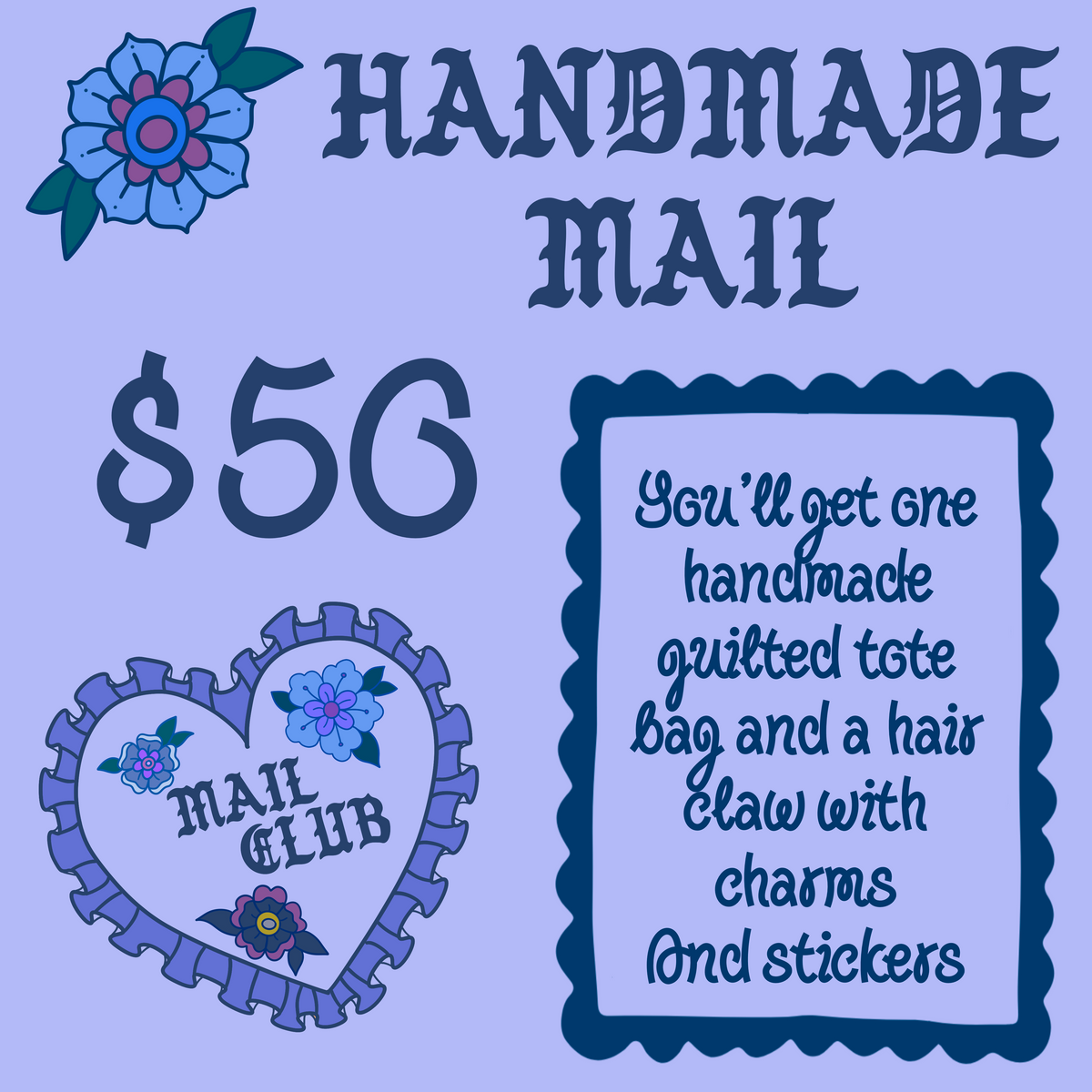 Mail club handmade mail