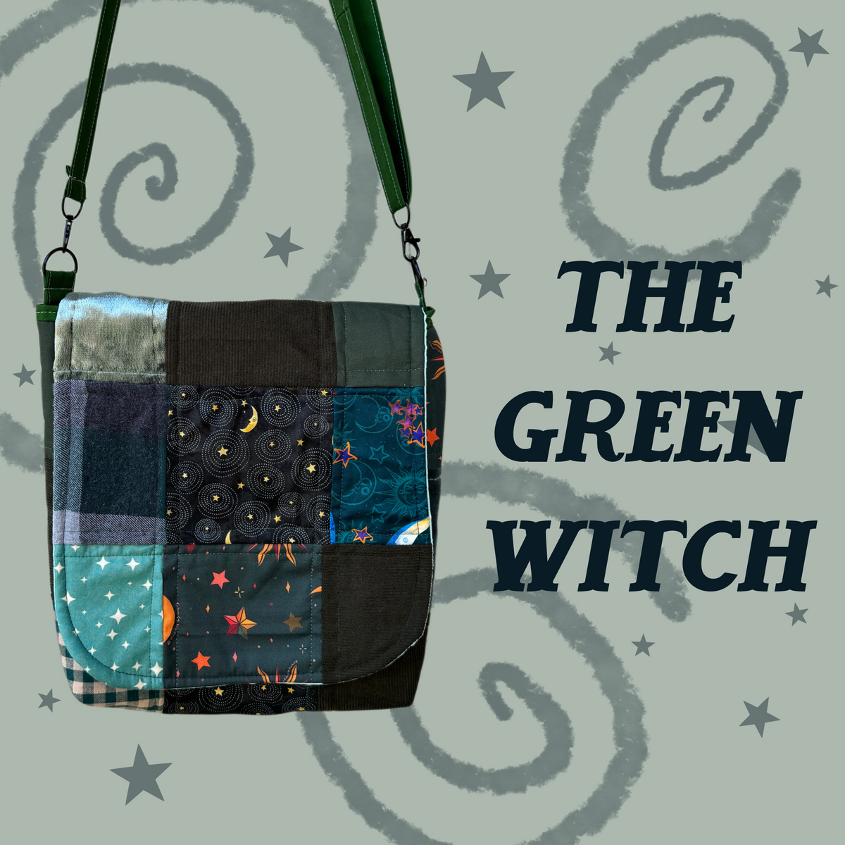 The Green Witch Love Letter Bag