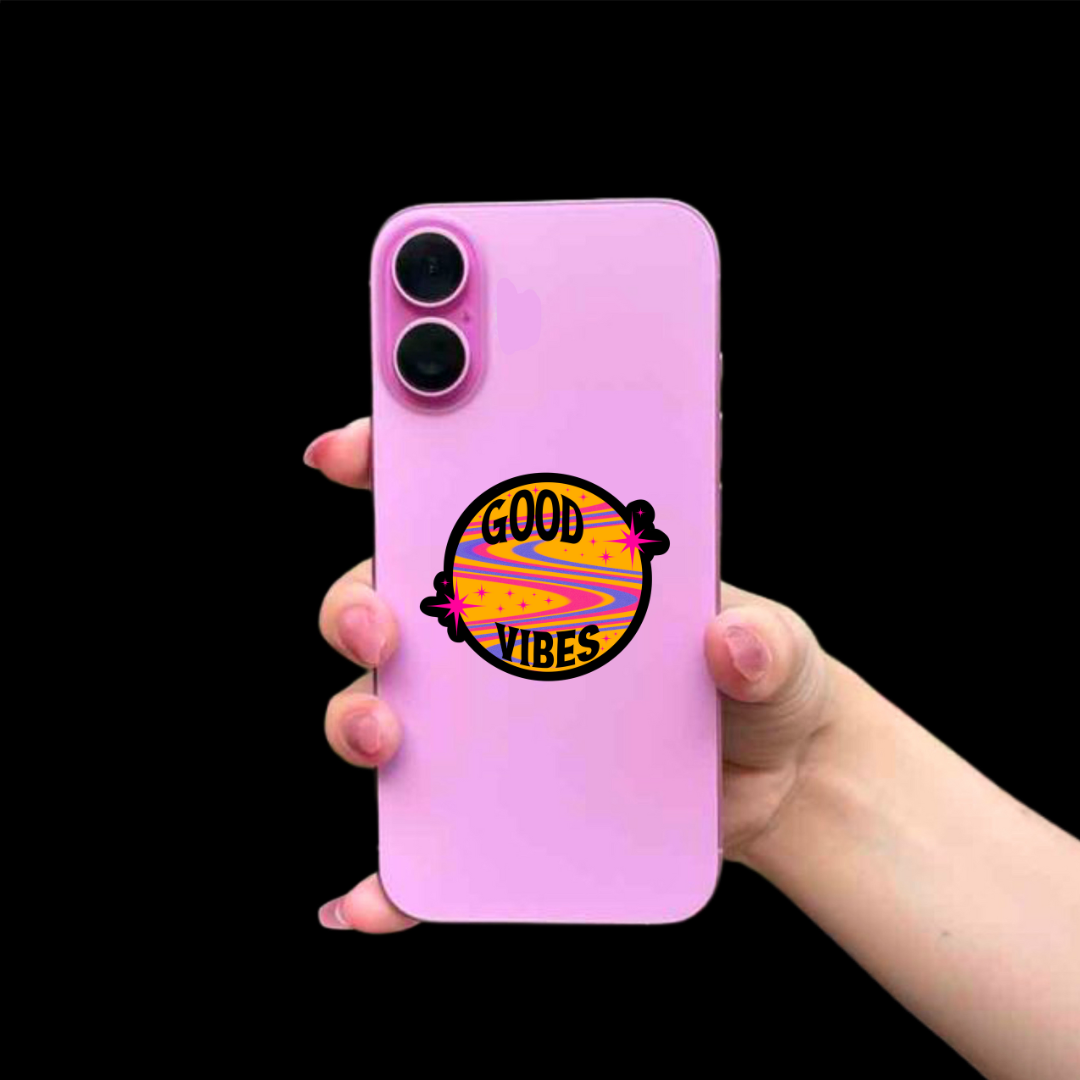 good vibes sticker