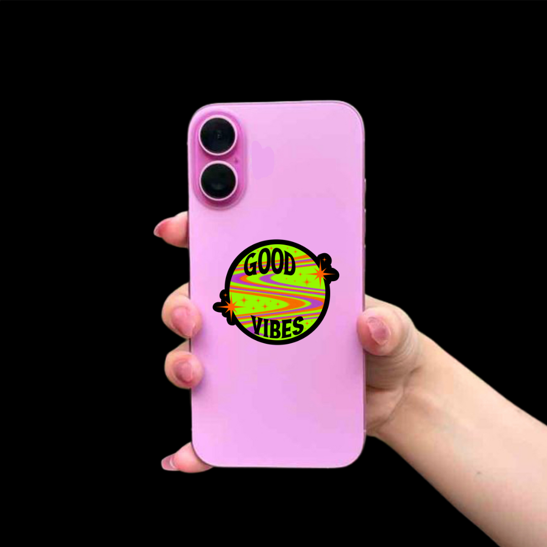 good vibes sticker