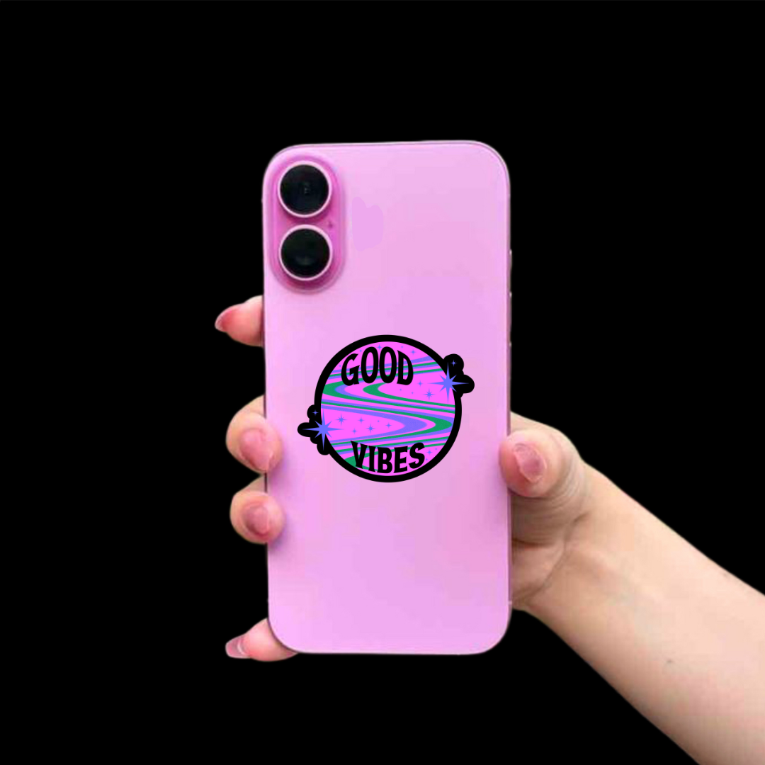 good vibes sticker