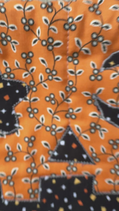 Jack o lantern messenger bag