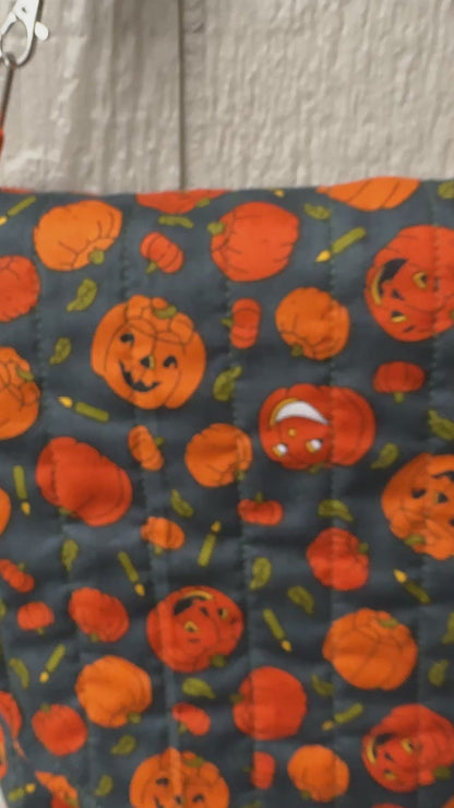 Little pumpkins messenger bag