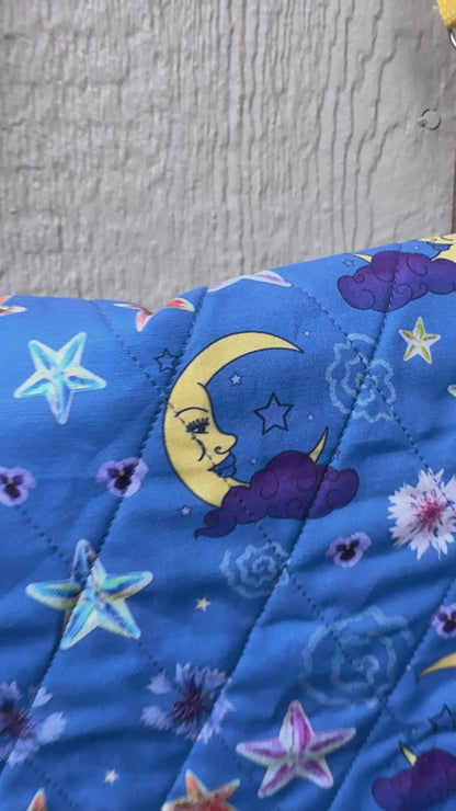 Garden Moon Love Letter messenger Bag