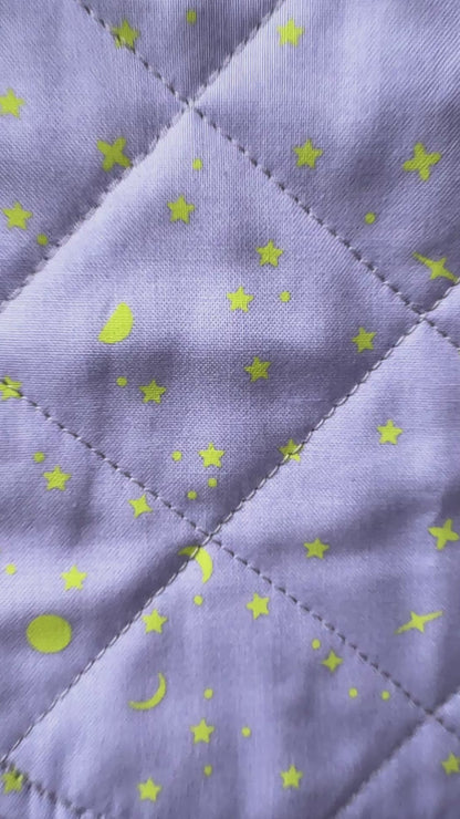 Little pastel star love letter messenger bag